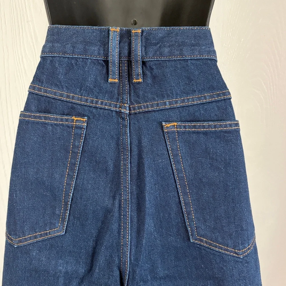 Frame High Rise Ziipper Jeans - Picture 6 of 8